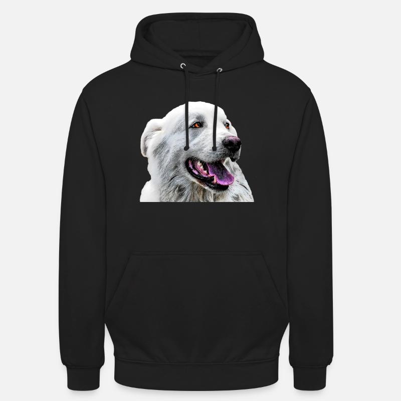 Pyrenees Mountain 2 - Unisex Hoodie - black