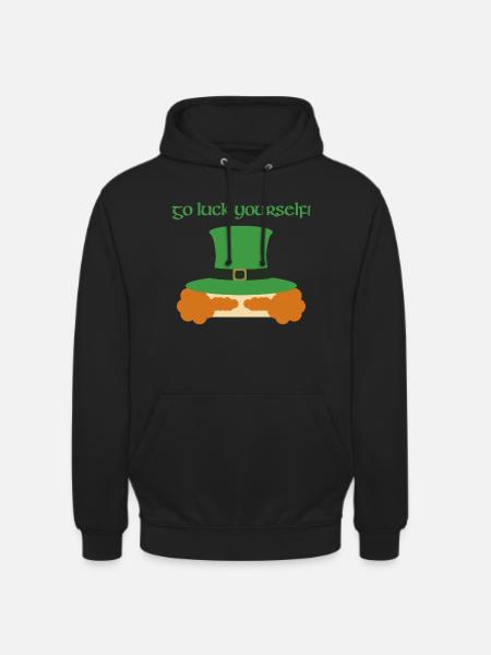 Luck Yourself - Unisex Hoodie - Schwarz