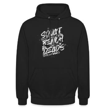 Squat Bench Deads - Unisex Hoodie - black - Front - Alina (178cm) & Michal (187cm)