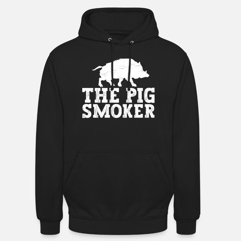 Chasse au sanglier chasseur sanglier - Sweat-shirt à capuche unisexe - noir