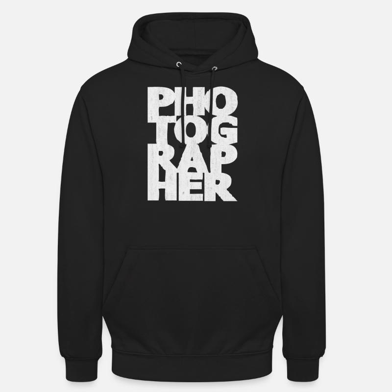 camera - Unisex Hoodie - black
