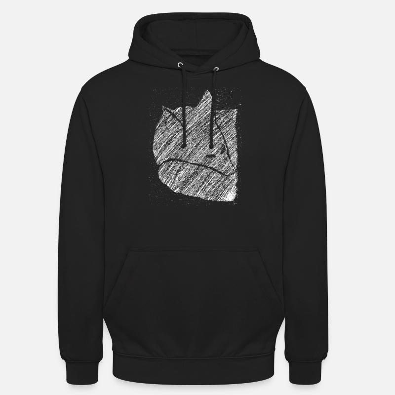 Renards, renards - Sweat-shirt à capuche unisexe - noir