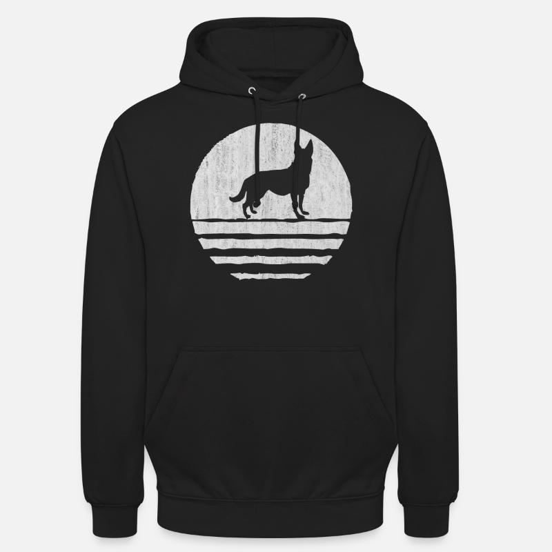 German Shepherd, German Shepherd - Unisex Hoodie - black