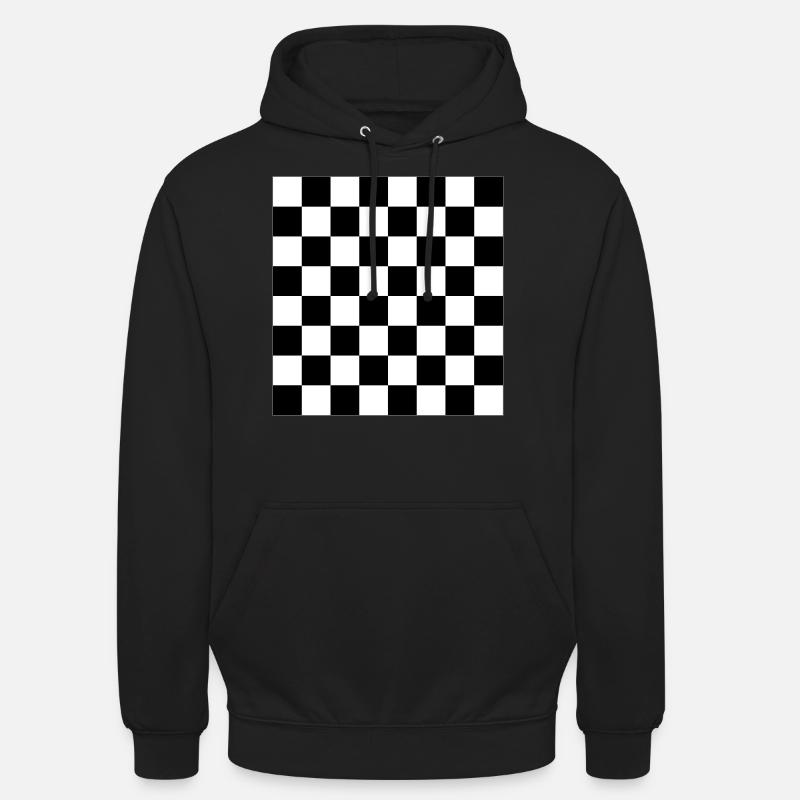 Jeu d’échecs - Vector Design - Sweat-shirt à capuche unisexe - noir