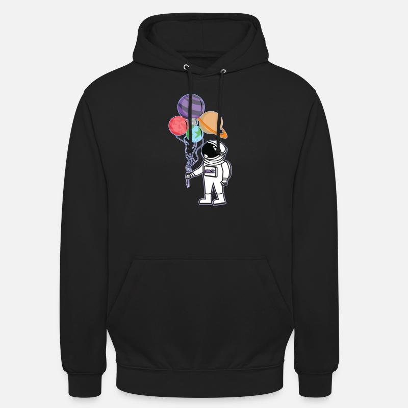 Astronaut outer space space Nasa - Unisex Hoodie - black