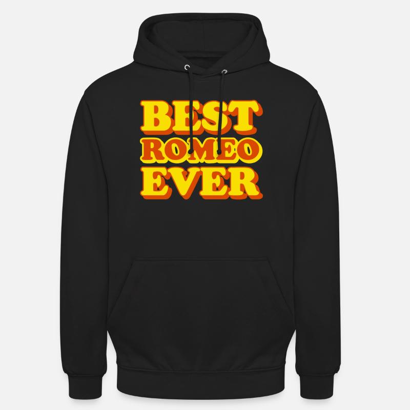 Romeo First Name Funny Gift - Unisex Hoodie - black