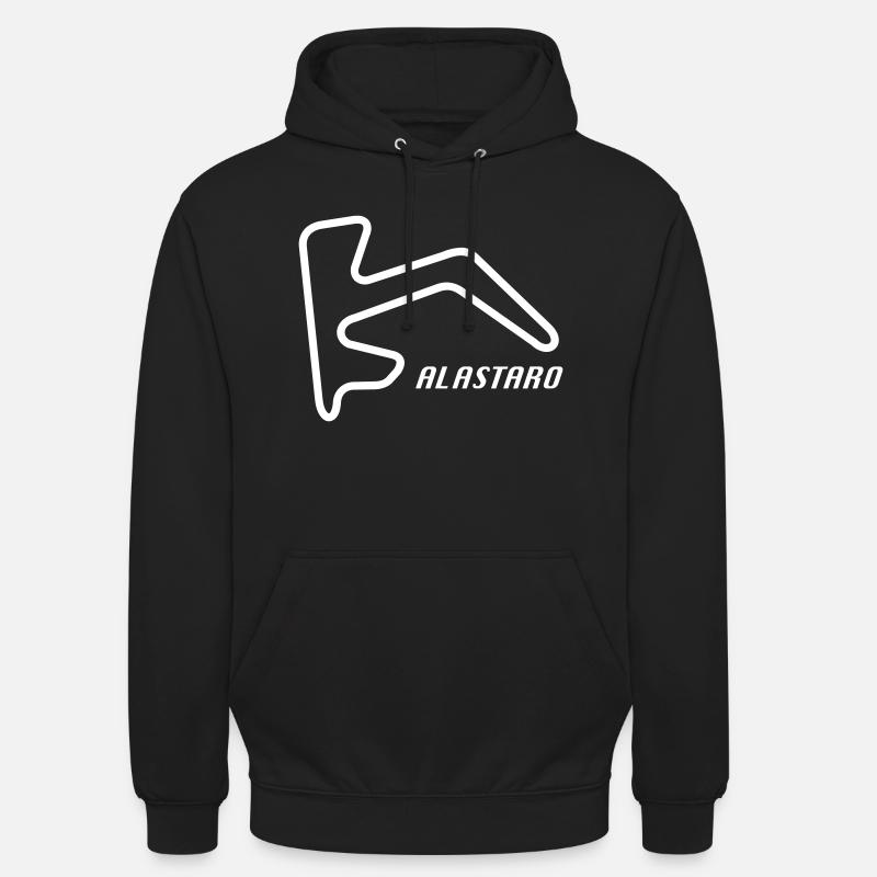 Alastaro - Sweat-shirt à capuche unisexe - noir