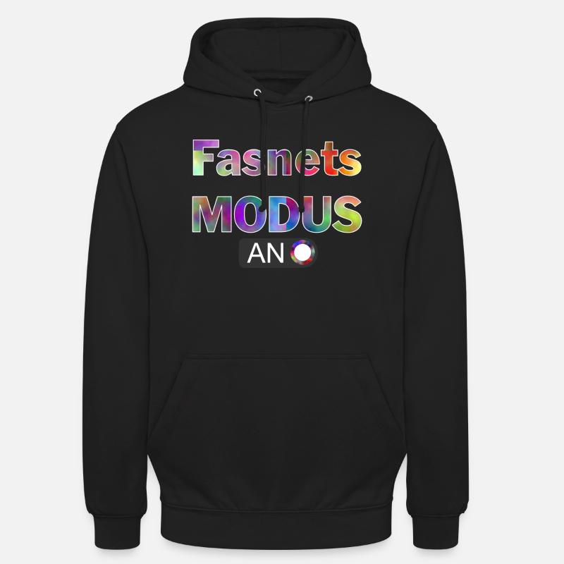Fasnetsmodus - Sweat-shirt à capuche unisexe - noir