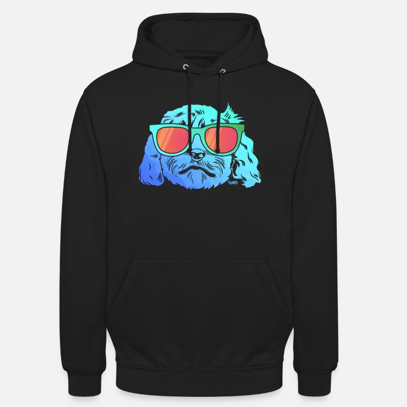 Cockapoo Chien - Sweat-shirt à capuche unisexe - noir