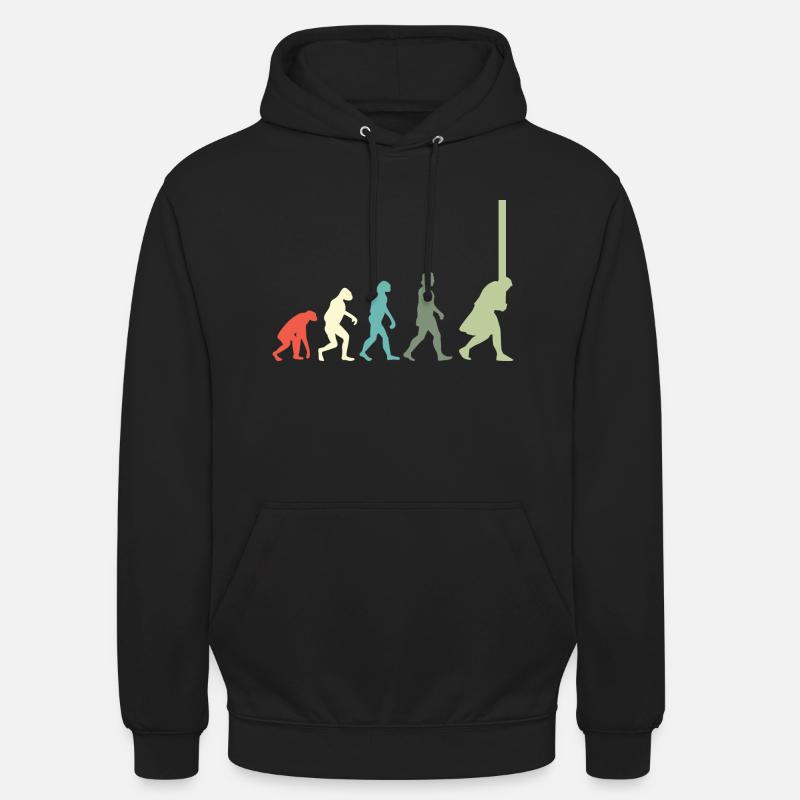 Bûche Tosser Evolution Bois d’œuvre - Sweat-shirt à capuche unisexe - noir