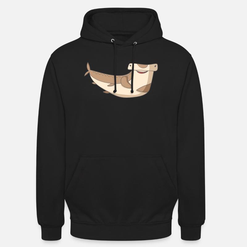 Hammerhai Drôle - Sweat-shirt à capuche unisexe - noir