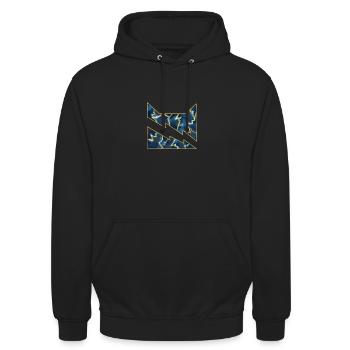 Donenrclan Thunderclan Firestar Feuerstern Katzen - Unisex Hoodie - Schwarz - Vorne - Alina (178cm) & Michal (187cm)