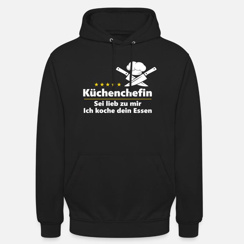 Küchenchefin - Unisex Hoodie - Schwarz