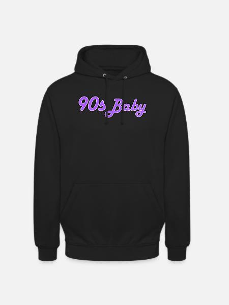 90's baby - Unisex Hoodie - black