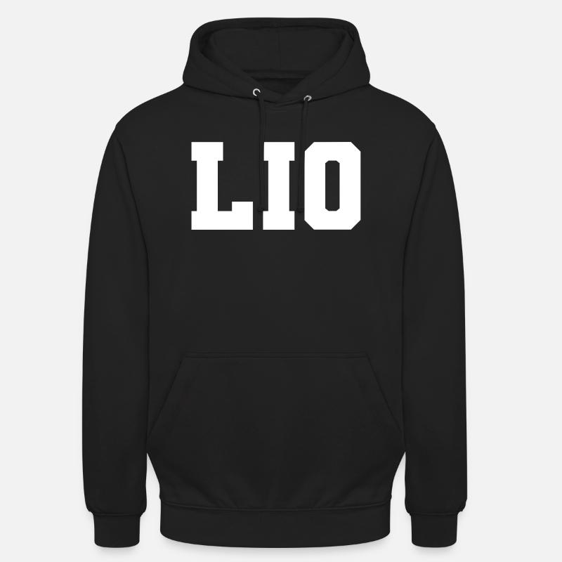 Nom - Lio - Sweat-shirt à capuche unisexe - noir