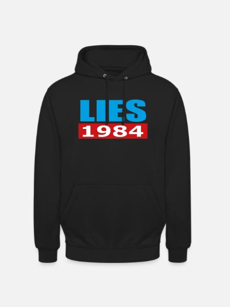 Lies 1984 - Unisex Hoodie - Schwarz