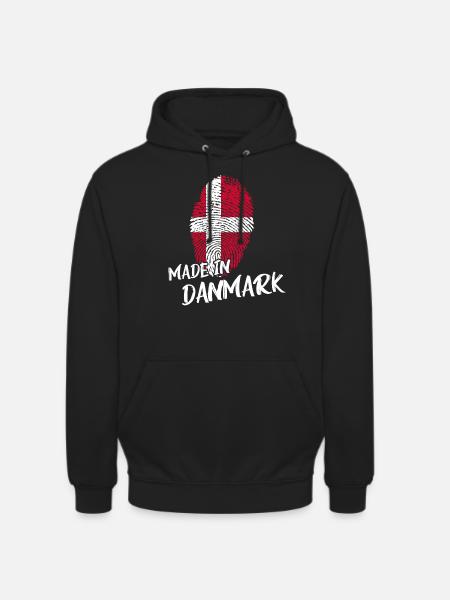 Denmark danmark DNA - Unisex Hoodie - black