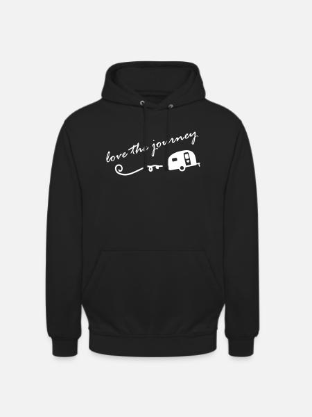 Caravan "love the journey" - Unisex Hoodie - black