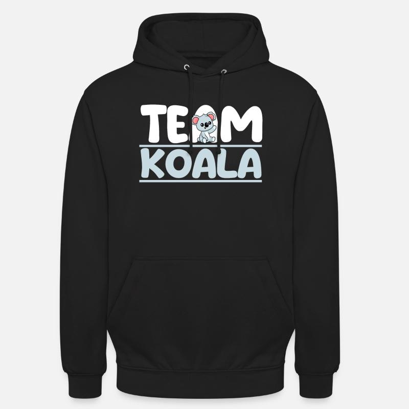 Koala Ours Koala - Sweat-shirt à capuche unisexe - noir