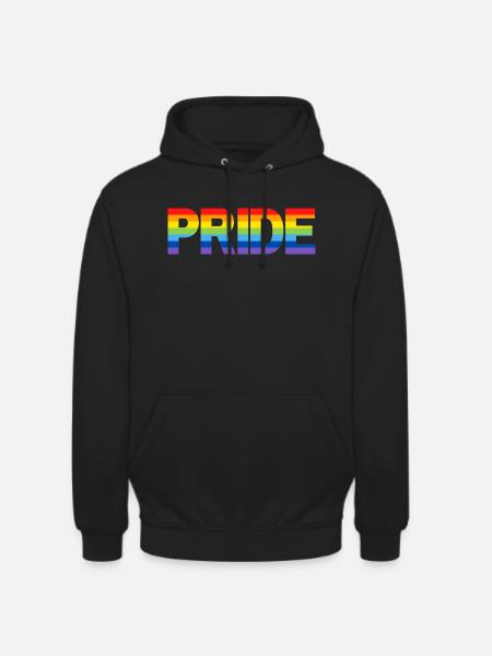 Rainbow Pride - Unisex Hoodie - Schwarz