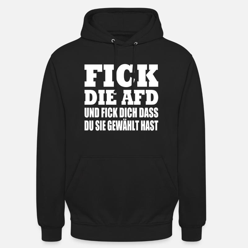 Afd - Unisex Hoodie - Schwarz