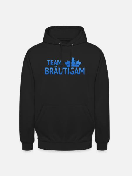 Team Bräutigam - Unisex Hoodie - Schwarz