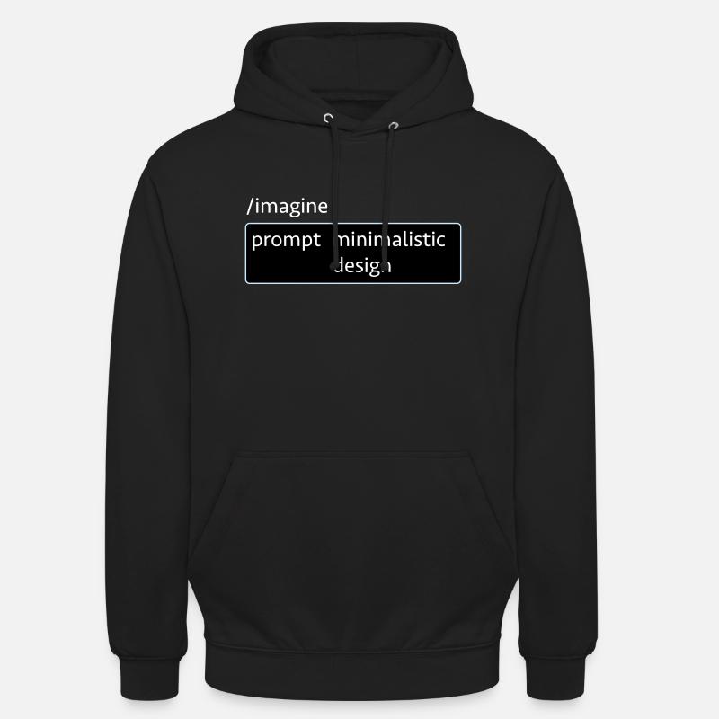 AI-Prompt Image Design Saying Computer Science AI Computer Unisex Hoodie