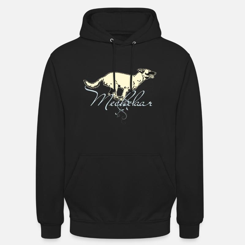 Mechelaar - Sweat-shirt à capuche unisexe - noir