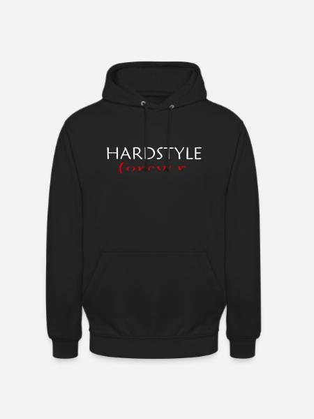 Hardstyle Forever T-Shirt - Unisex Hoodie - black