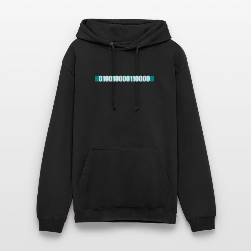 Langage de programme de code binaire Sweat-shirt à capuche unisexe