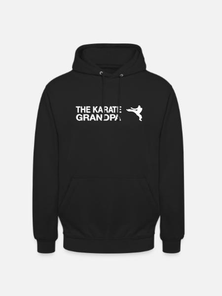 Opa Karate - Unisex Hoodie - Schwarz