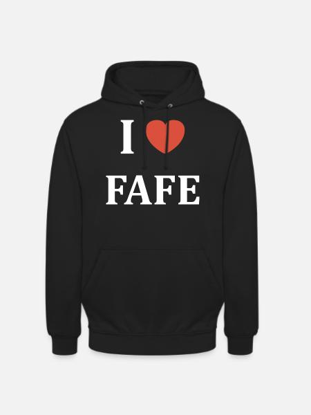 Ich liebe Fafe - Unisex Hoodie - Schwarz
