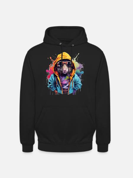 Nagetier - Unisex Hoodie - Schwarz