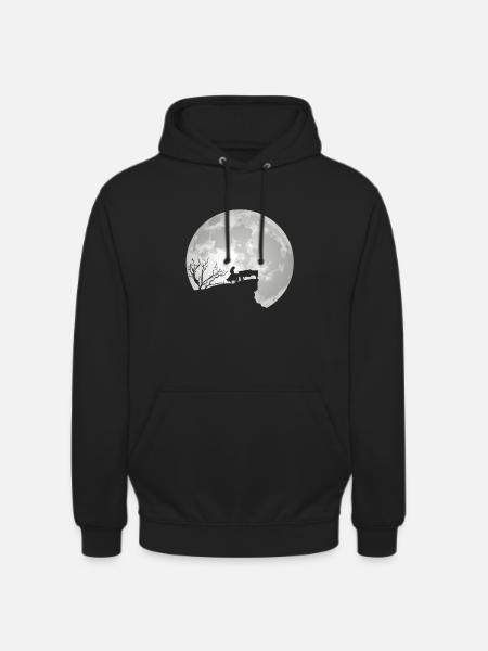Piano piano - Sweat-shirt à capuche unisexe - noir