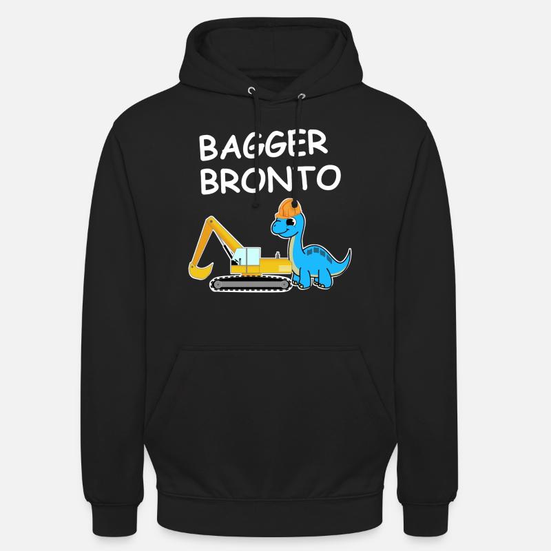 Bagger Bronto - Unisex Hoodie - Schwarz