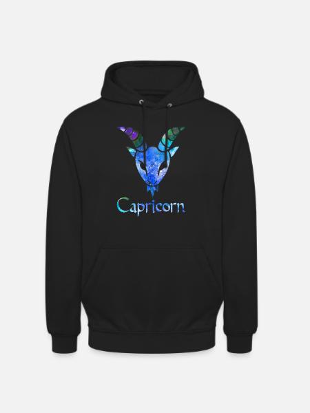 Capricorn - Unisex Hoodie - black