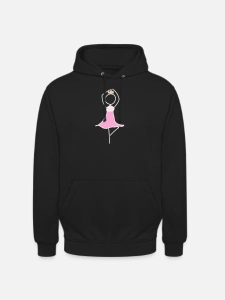 princesse krone - Sweat-shirt à capuche unisexe - noir