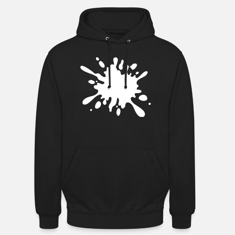 Klecks - Unisex Hoodie - Schwarz