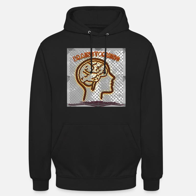 Brainstorming - Image - 2023 - Sweat-shirt à capuche unisexe - noir
