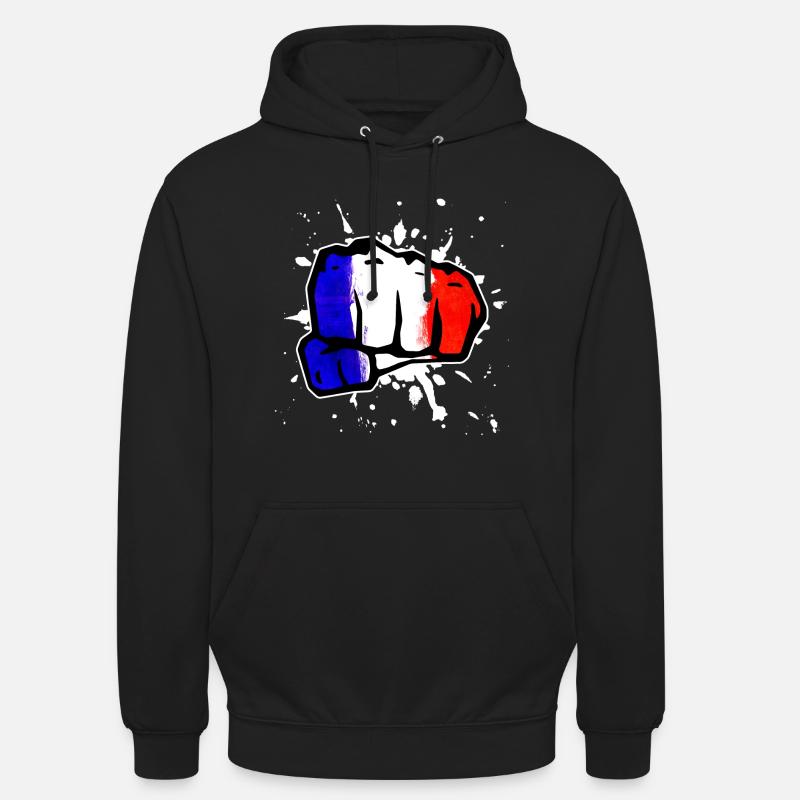 Frankreich Faust - Unisex Hoodie - Schwarz