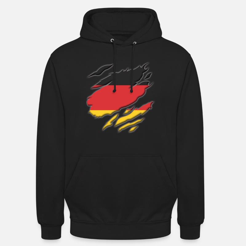 Deutschland - Unisex Hoodie - Schwarz