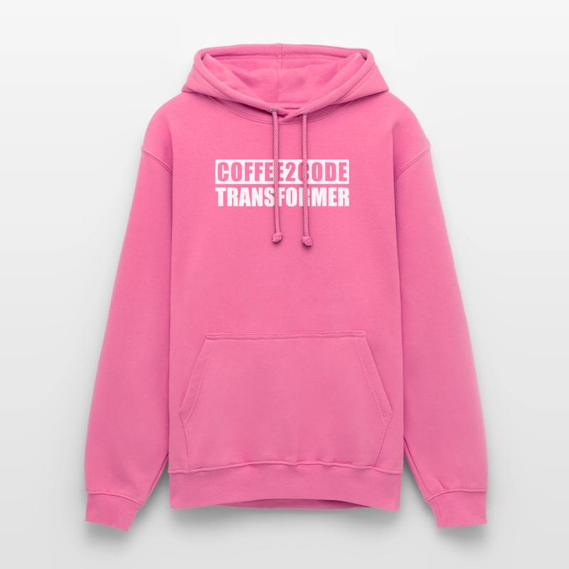 Kaffee 2 Code Transformer Programmierer IT Shirt Unisex Hoodie