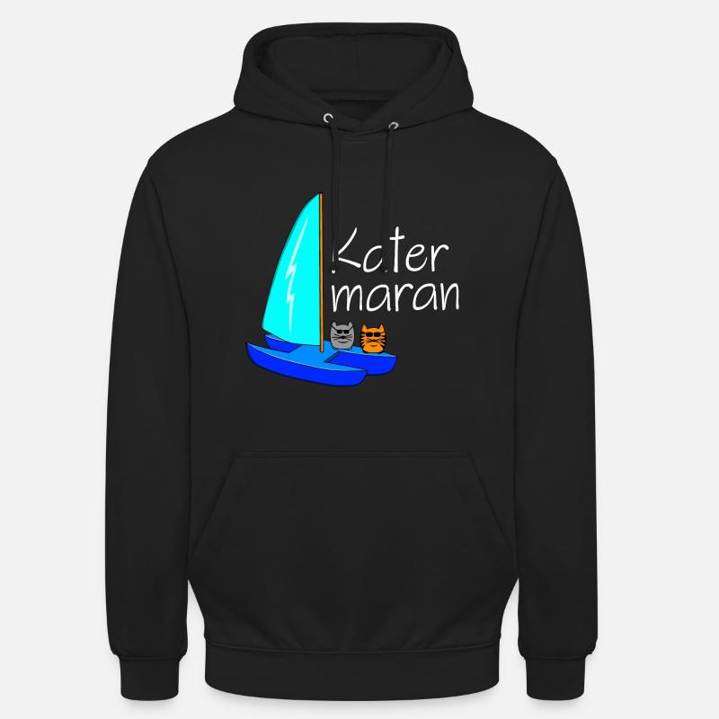 Katamaran - Unisex Hoodie - Schwarz