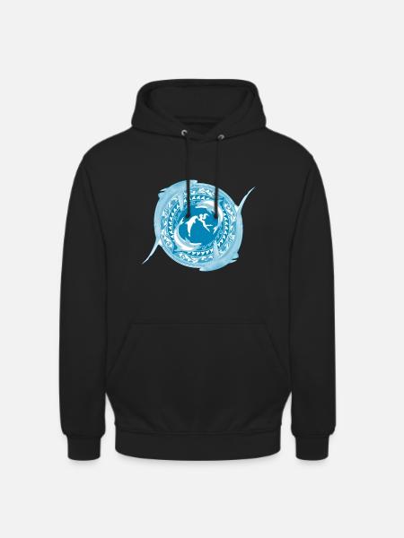 Daughter of Poseidon - Unisex Hoodie - black