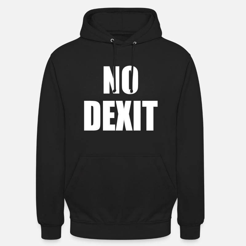 No dexit - Unisex Hoodie - black