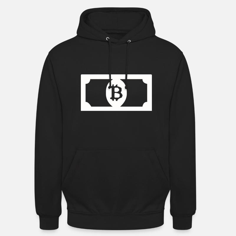 Bitcoin-Dollar - Unisex Hoodie - Schwarz
