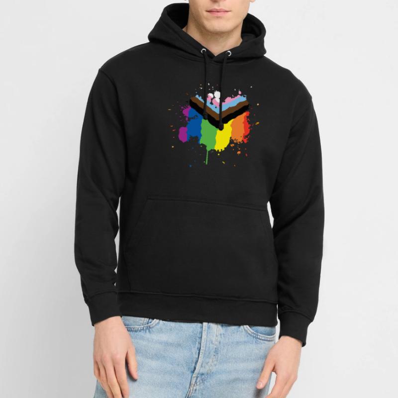 Fierté du progrès Sweat-shirt à capuche unisexe