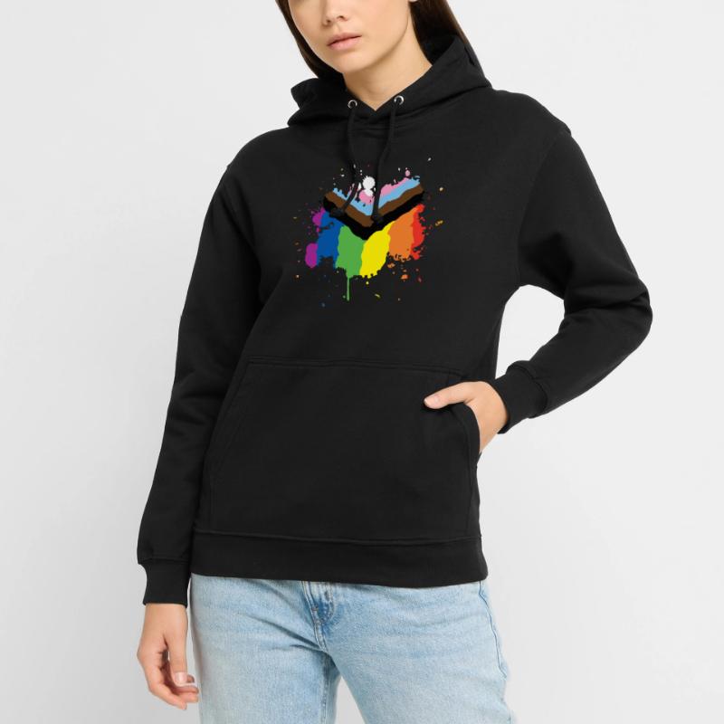 Fierté du progrès Sweat-shirt à capuche unisexe