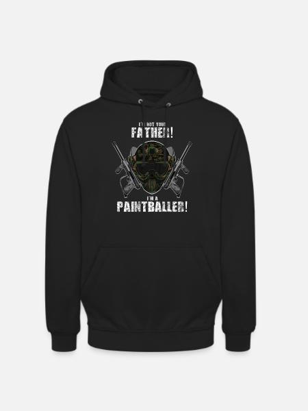 Paintball Gotcha - Unisex Hoodie - Schwarz