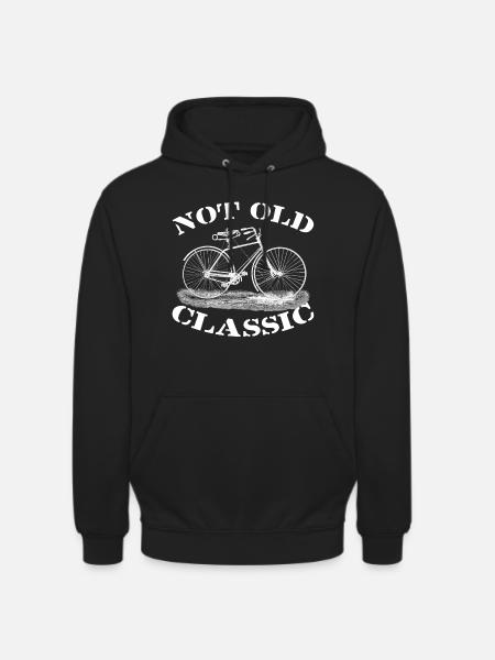 Not old, but classic - Unisex Hoodie - black